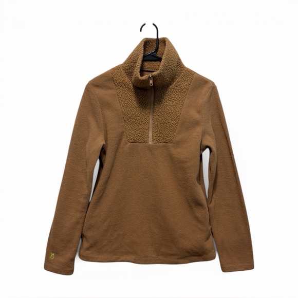 Dudley Stephens Tops - Dudley Stephens Brown Sherpa Fleece Pullover Size‎ XS